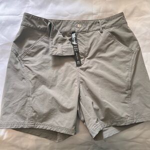 MoFiz Light Gray Hiking/Golf Shorts